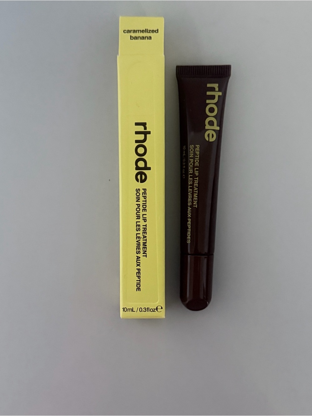 Rhode Peptide Lip Treatment Caramelized Banana NIB